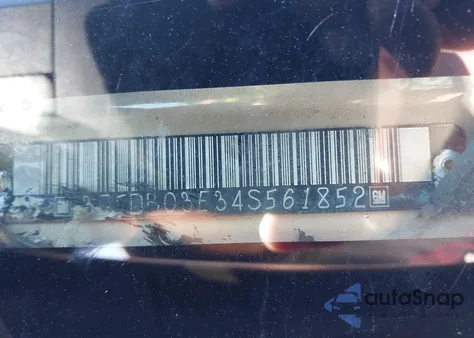 2004 Buick Rendezvous Cx из США, поврежденный, VIN 3G5DB03E34S561852